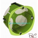 Boîtes multi-supports Etanches à l'air 1 poste prof.40mm