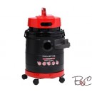 Photo pr&eacute;sentant l'aspirateur bidon Eau et poussi&egrave;re de couleur rouge et noir
