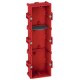 Boîte multiposte Batibox - maçonnerie - 3 postes 6/8 mod - vert/horiz -prof. 40