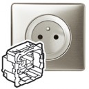 Prise de courant Céliane - 16 A - 250V - 2P+T - bornes auto