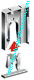serre-c�bles SFTP pour connecteur RJ45 cat.6 ref.VDI550002