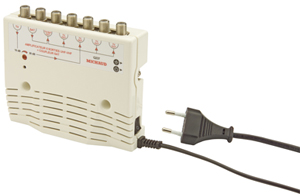 Amplificateur TV 5 sorties + coupleur satellite